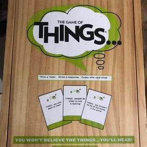 The game of things